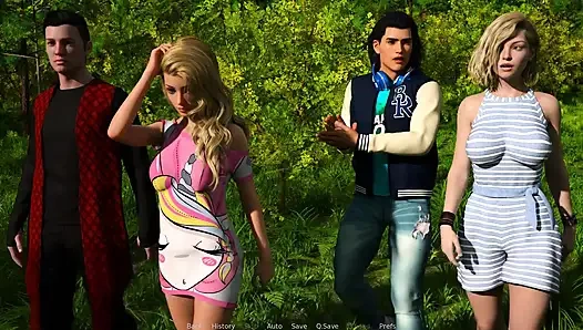 Hemşirelik zevke geri döndü: göl kenarında bikinili iki ateşli kız bölüm 16