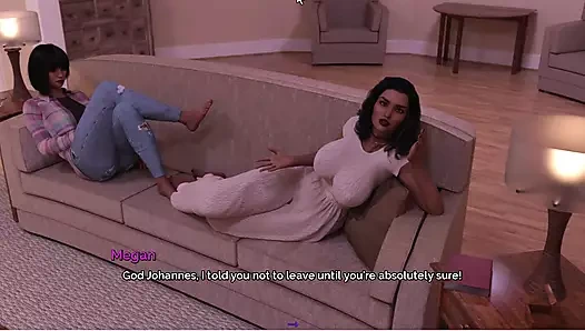 Kapa çeneni ve dans et 1 Megan harika bir çift sağımcıya sahip.