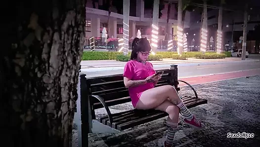 DEVIL caught by stranger hitting her hard in ANAL