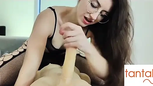 Tantaly gerçekçi seks sakso dans ediyor kovboy kız beni boşaltıyor