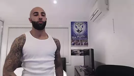 Str8 dövmeli erkekler sert ve hızlı boşalıyor
