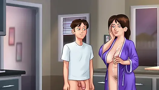 Yaz mevsimi efsanesinde yeni anlar +18 hentai oyunu