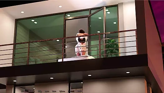 Paula'nın hayatını kurtarıyor 1 Paula mastürbasyon yaptı ve max tarafından yakalandı.