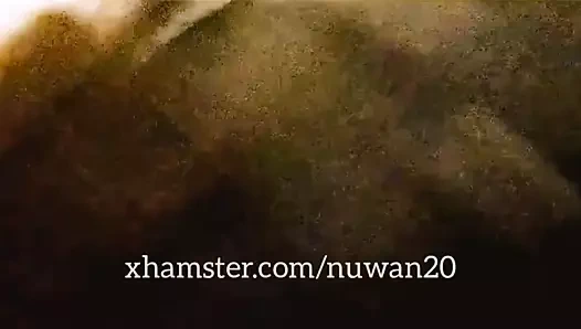 Olgun bakış açısı binmek - yeniden kovboy kız yakın çekim - sri lankalı