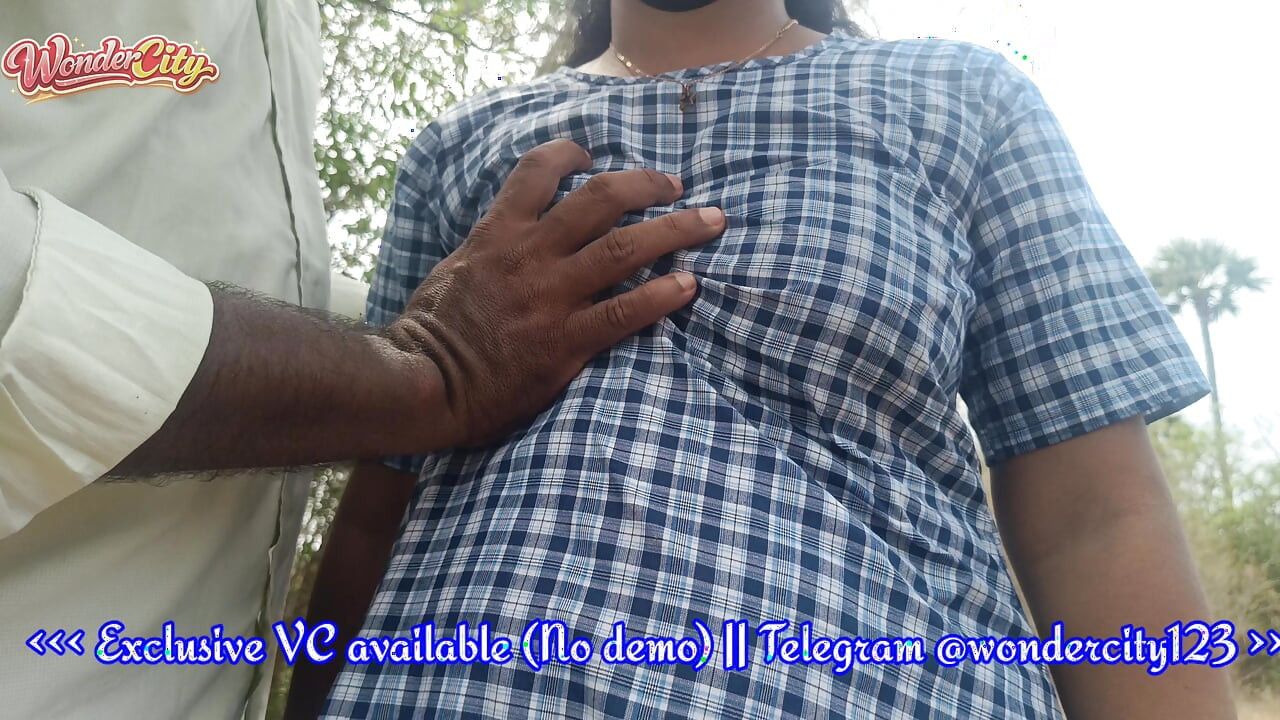 Tamil school girl forest side fucking