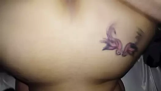 Domaltmalı şişman göt