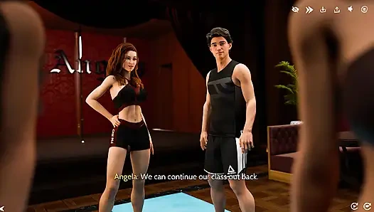 Alexis, Devilla onu daha pis bir özel ders için bir odaya götürene kadar bunun sadece yoga olduğunu düşünüyor