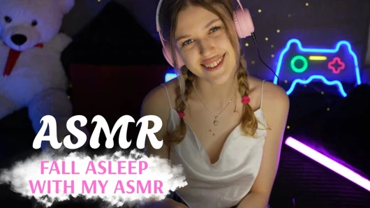 ASMR RAHATLA. Tatlı bir kız mic pompalıyor ve seni boşaltıyor. senin dolly