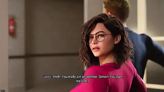 Birinci sınıf öğrencisi #10 - Julia Simon'a masanın altında oral seks yaptı.