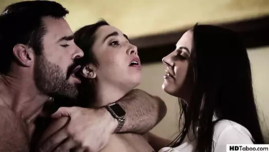 sapık doktor sahip olan seks ile üvey ve busty kız