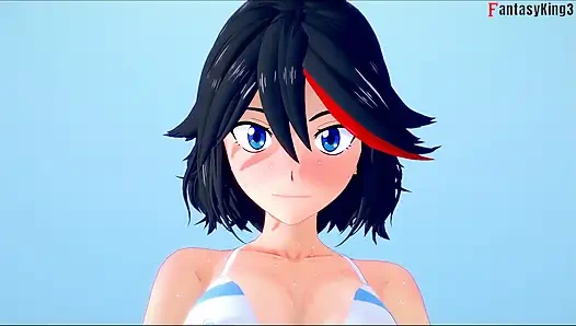 Ryuko matoi seksi bikinili seks - killlakill