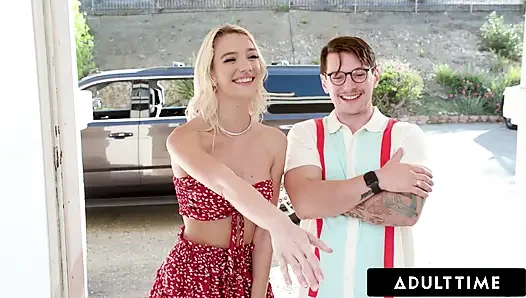 ADULT TIME - Pushover мужчина куколд наблюдает, как Кенна Джеймс занимается удивительным сексом со своим другом