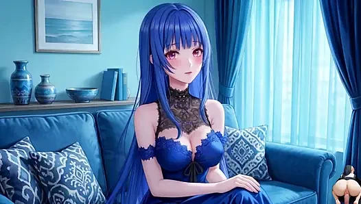 Güzel genç kız tutkulu anları paylaşıyor yapay zeka hentai