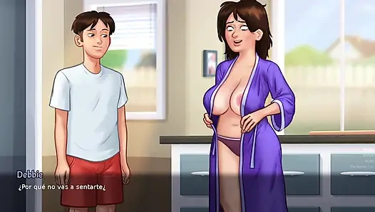 Üvey anne yalnızken üvey oğluyla iyi bitiyor - yaz mevsimi efsanesi