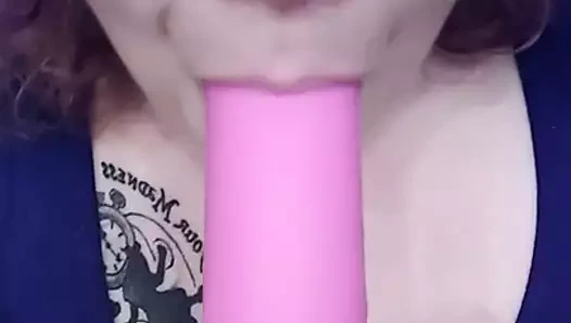 Gag refleksi olmadan baştan çıkarıcı