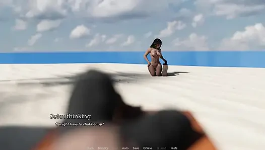 Tacos: Eş değiştiren çift ve bikinili seksi ateşli kızlar ile sahilde keyifli güneşli bir gün - bölüm 78