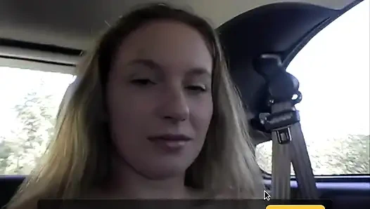 Klasik döl yürüyüşü van seks pikap! Christie Lee