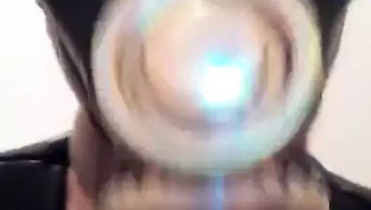 Lateks naylon tek başına fetiş mastürbasyonu