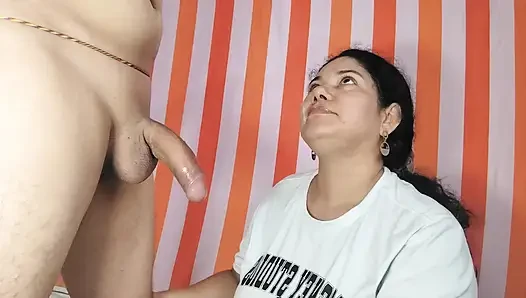Ev yapımı oral seks derin gırtlak