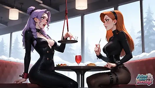 Bağlı zevk üçlü belden bağlamalı süt fışkırtmalı fahişe xxx!