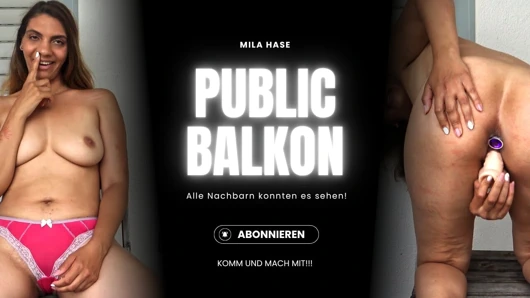 3 delikli balkon eylemi! Tüm komşular beni ne kadar azdırdığımı izledi! Gel bize katıl!