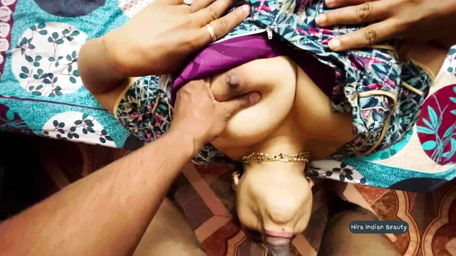 Mangalsutra takan gelini kayınpederine yavaş derin gırtlağına kadar sikişiyor