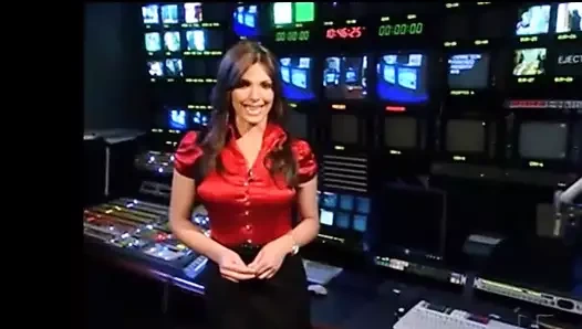 Kırmızı saten bluz