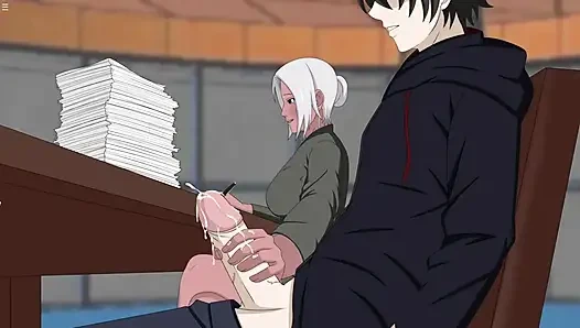 Jikage rising 3 - mabui'nin ofisinde sikişiyor raikage'ın sekreteri