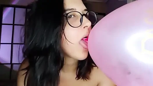 Balon kırıntılarımı dildoya dönüştürüyorum - tavşan tezgahbası
