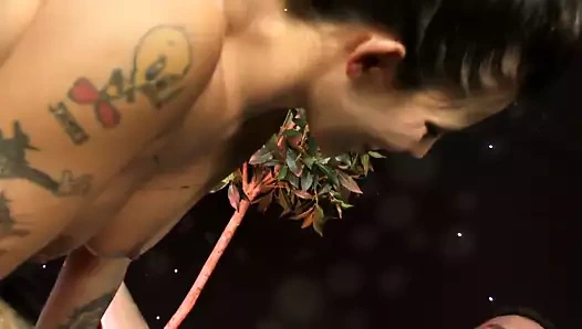 Sagging boobs babe survives a severe fucking by huge cock