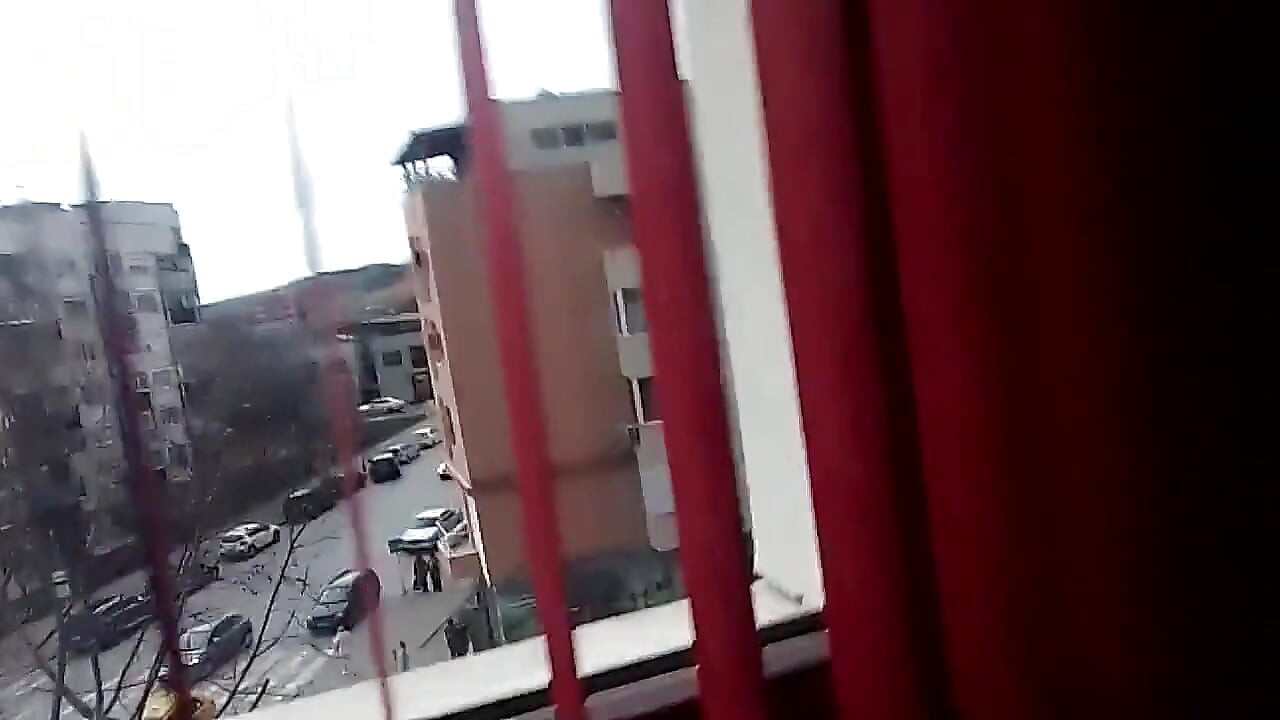 Evde çıplak. Keyfini