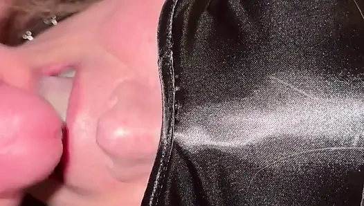 Grup seks öncesi trans bebek için derin gırtlak eğitimi