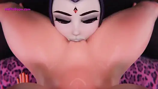 Gothic Night: Busty Trio Discovers Passion in a Sensual 3D Threesome