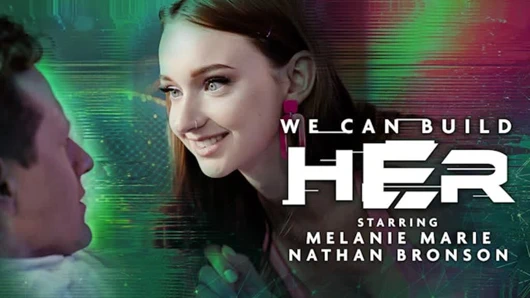 Siber uzay ateşli kızıl saçlı siber sert sikiliyor