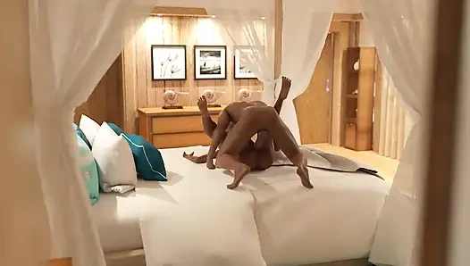 Tacos: koca büyük yaraklı ve büyük zincirli adam ateşli karısını sikiyor - bölüm 82