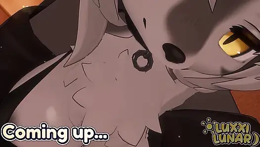 Bakış açısı azgın foxy furry kız sadece sarılmak istediğini söyledi... GFE Roleplay