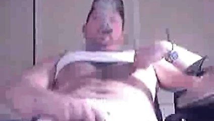 step dad jacking off in his boxers