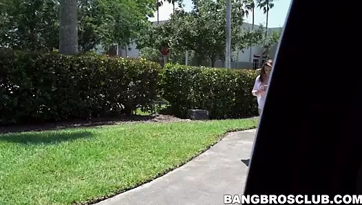 Delectable genç britt james seçilmiş yukarı ve becerdin sert