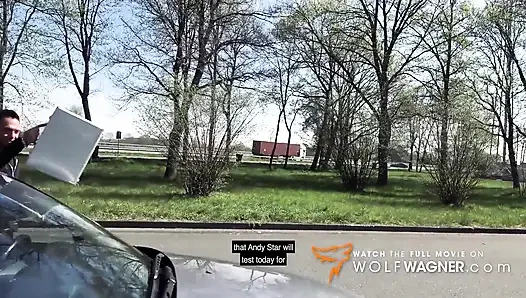 Alman porno yıldızı Kitty Blair ile edepsiz oyuncu seçmeleri! Wolf Wagner oyuncu seçmeleri