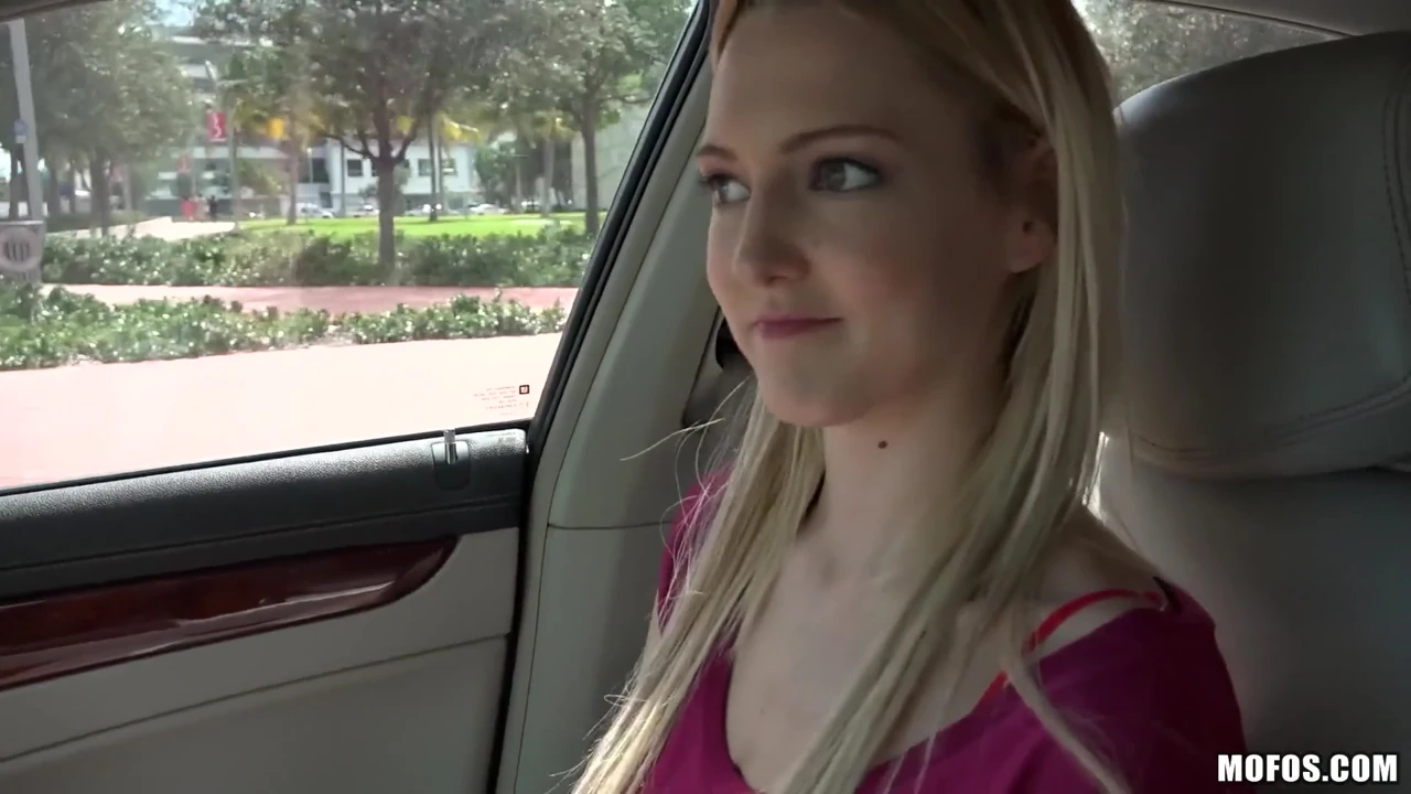 Stranded Teens – Hot Blonde Mila Evans Fights with a Guy, Tony Rubino Snatches Her for Car Sex