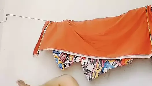 Karım yatak odasında seksi