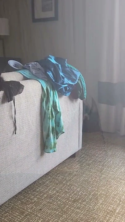 Büyük Stepson'unun Kendisini Çektiğinin Farkında Olmayan Ateşli MİLF BBW! | Klip 3