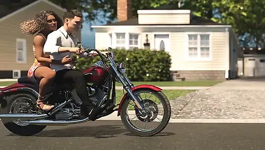 Artık para yok: yaramaz bir kızın ırklararası seks bölüm 22