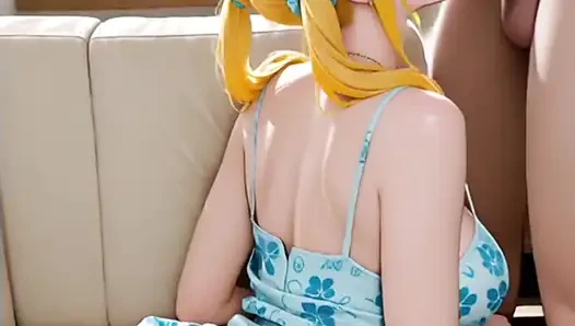 Hentai anime - evine gittiğimde her zaman arkadaşımın yarağını emiyor