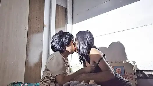 Sexy Indian stepmother bhabhi plays with her stepson and everything gets out of control