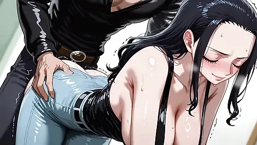 Eren (AOT) x Robin (OP)