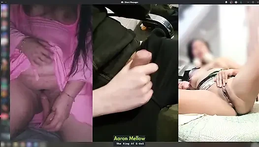 esex threesome with pinay and brazil egirls on discord video call cumming and squirting together