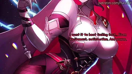 Rosaria from Genshin Impact makes your cock suffer (Edging JOI)