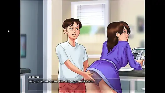 Üvey annem ve ben mutfakta seviştik