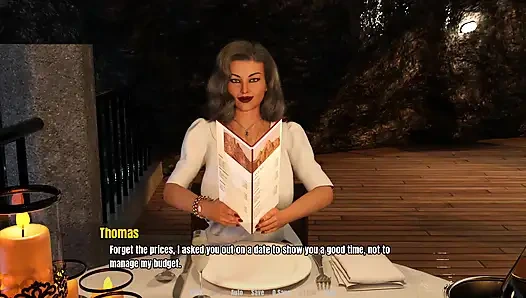 Büyükannenin evi: genç adam ve güzel olgun orta yaşlı seksi kadın romantik bir randevuda bölüm 56